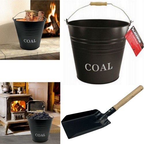 12l metal coal - metal, bucket