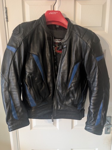 Rst leather motorcycle jacket - rst,