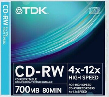 TDK CD-RW Data 700 MB 80 Min