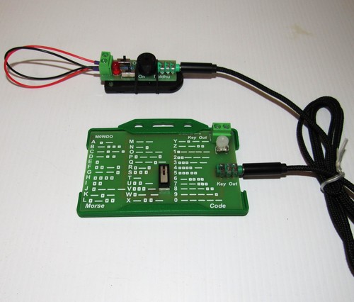 Morse code practice sounder - morse,