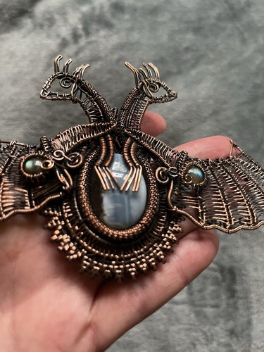Huge handcrafted dragon - huge, wings