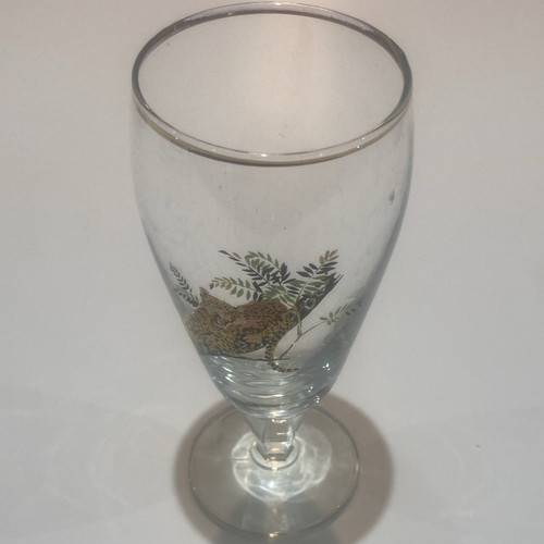 Clear 70ml glass stemmed - clear,