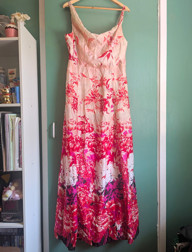 Monsoon pink cream - pink, floral