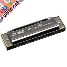 10 Hole Key Blues Harmonica