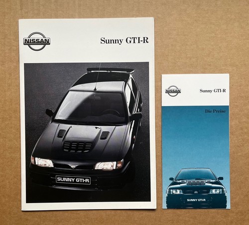 Nissan sunny gti - brochure, +
