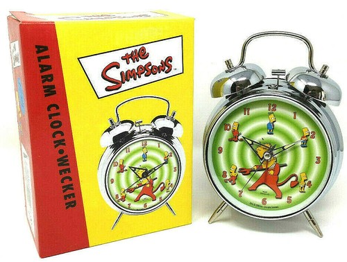 Simpsons bart alarm - bart, clock