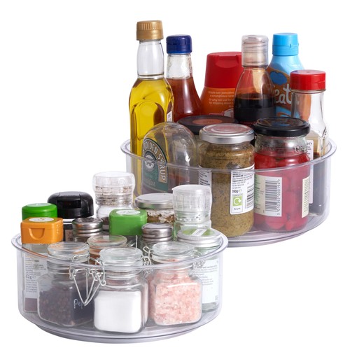 Clear lazy susan turntable - susan, 2