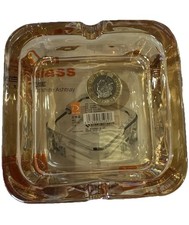Ashtray Smoked Glass Heavy