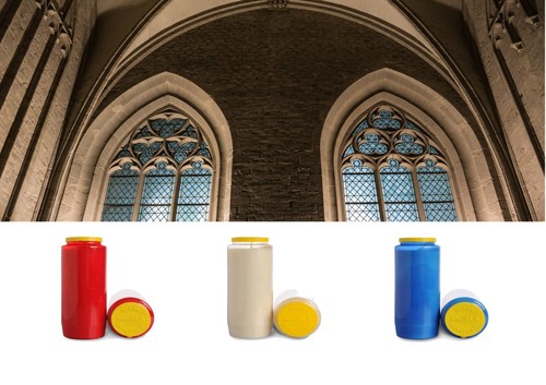 Church candle sanctuary lamps - candle,