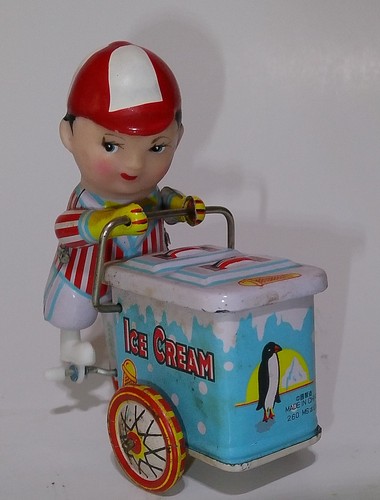Wind toy tin ice cream - wind,