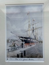 Vintage Print. The SS Great