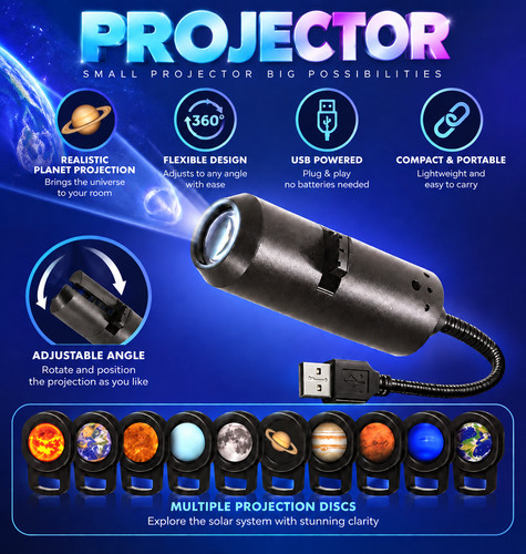 Galaxy star projector - in, 1