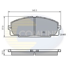 Brake Pads Set For Toyota