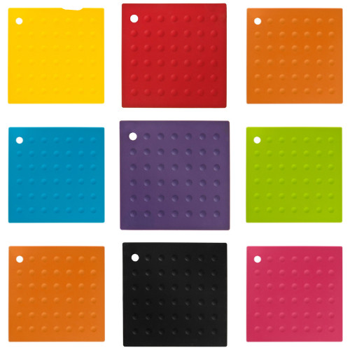 New silicone trivet mat heat - silicone,