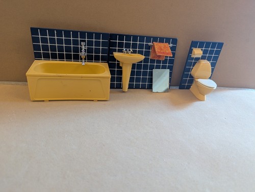 1970s dolls house lundby - dolls,