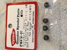 KYOSHO INFERNO MP9 TKI3, NEW BUSH SET FOR REAR HUB CARRIERS, IFW414-01