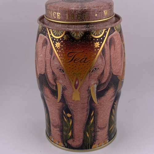 Williamson tea tin canister - williamson,