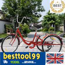 24"Adult Tricycle 6-Speed 3