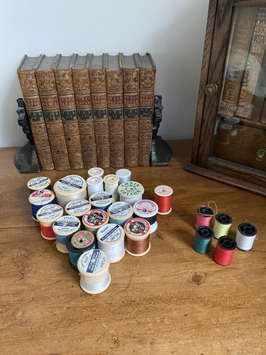 Vintage sewing thread - sewing,