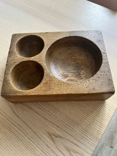Mid c20th wooden till insert - c20th,