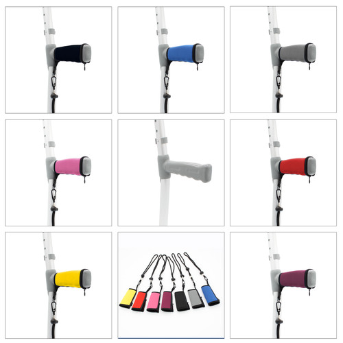 Crutch grip handle covers for - crutch,