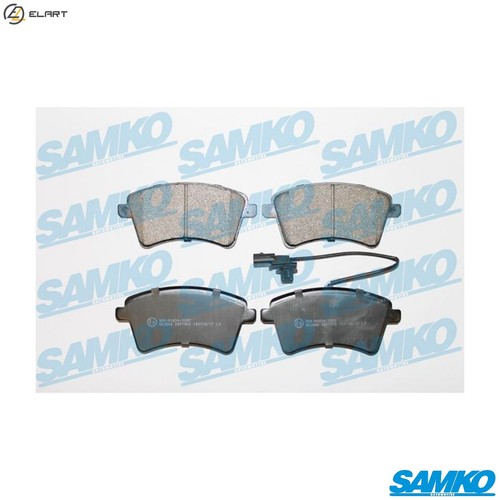 Brake pad set - pad,