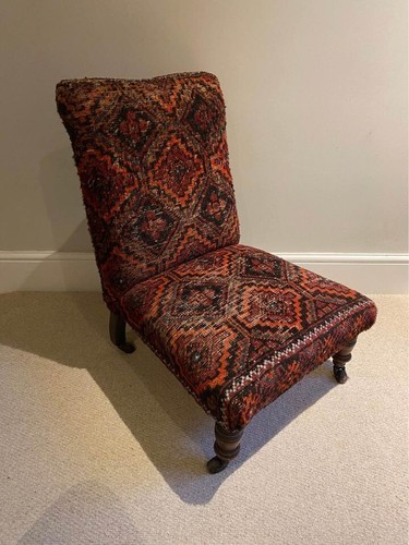 Antique kilim rug slipper - antique,