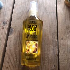 Gliss Blow Dry Heat Protection Elixir Oil Conditioner Spray Anti Split Ends