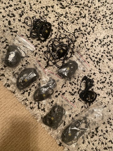 Police radio earpieces - x,