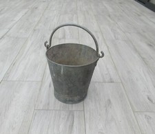 Vintage rusty galvanised metal