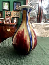 QING DYNASTY JINGHEZHENG 19TH. CENTURY UNCOMMON UNIQUE  ANTIQUE PORCELAIN VASE!