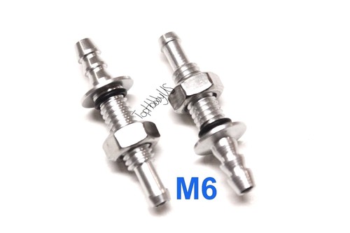 2pcs boat 4 aluminum - 2pcs, m6