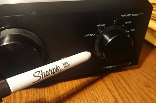 Input select control knob for - input,