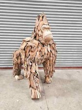 Teak carved Giant Gorilla - 2M+