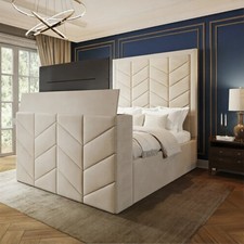 Next Luxury Upholstered TV Bed
