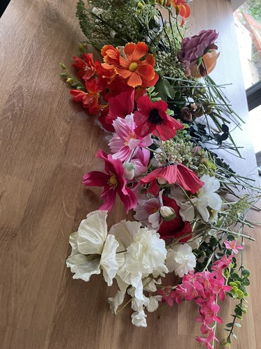 Artificial flowers bundle - artificial,