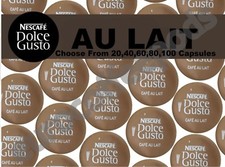 Nescafe Dolce Gusto Au Lait Coffee Pods 50 & 100 Capsules