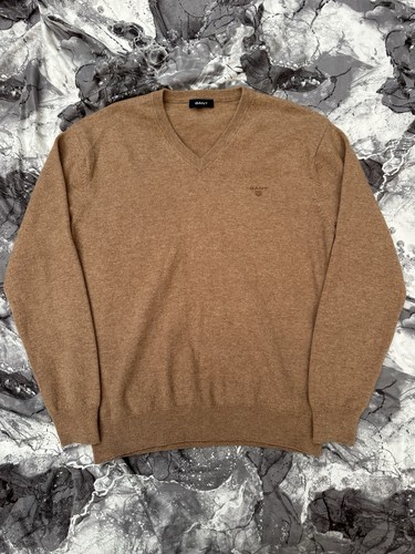 Gant 100 lambswool - lambswool, v-neck