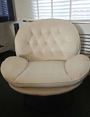 Luxury cream velvet - luxury, swivel