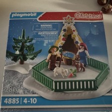 Playmobil 4885 Christmas Child Nativity Scene Manager figures set brand new 
