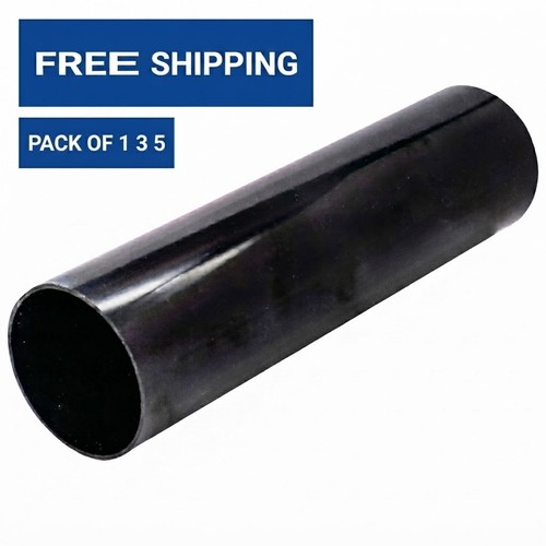 Floplast 68mm black round - 68mm,