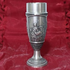 Zinn-Galerie Albrecht Durer Pewter Wine Goblet 7" Dutch Painters Rembrandt Steen