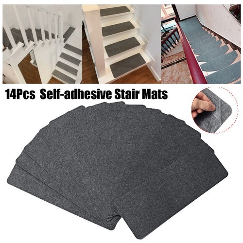 Non slip carpet stair treads - stair,