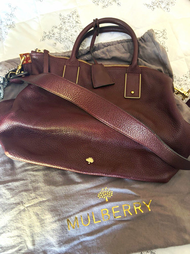 Mulberry alice zipped tote - mulberry,