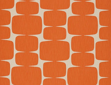HARLEQUIN SCION CURTAIN FABRIC DESIGN Lohko 2.5 METRES  PAPRIKA/PEBBLE