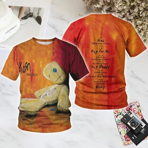 Korn shirt printed - 3d,