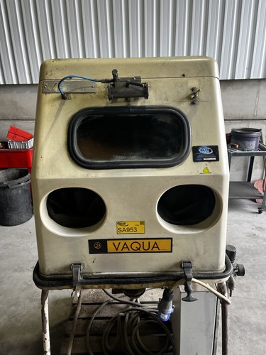 Vaqua wet blast cabinet - wet,
