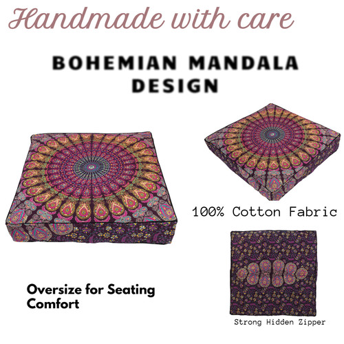 Purple mandala large - mandala,