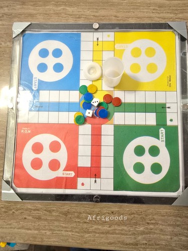 African ludo board game - african,