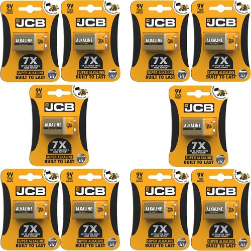 Jcb super batteries - 9v,
